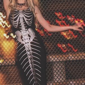 💎🦴Iron Fist Bone Deep Iridescent Dress🦴💎